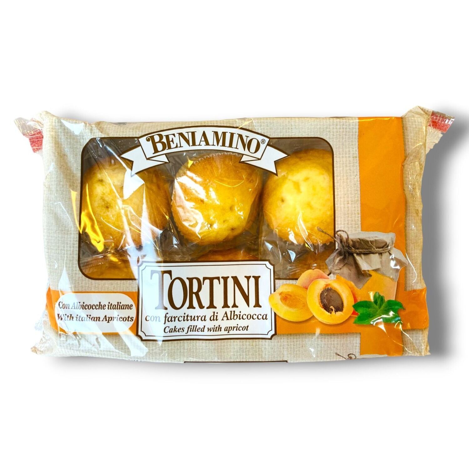 BENIAMINO TORTINI VASCHETTA GR.250 X6 ALBICOCCA Pz 14