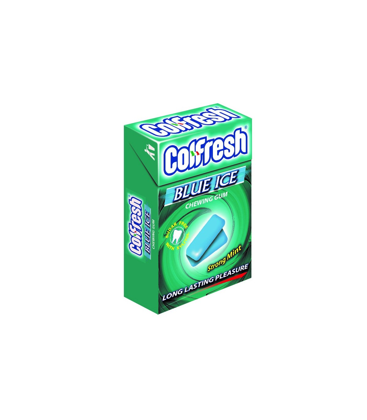 COLFRESH BLU ICE VERDE GOMME ASTUCCIO PZ 20