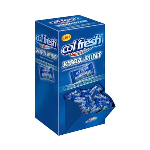 COLFRESH EXTRA MINT BLU GOMME MANGIATOIA PZ 200 E 0,10
