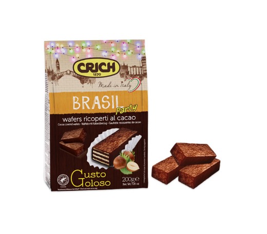CRICH WAFER BRASIL SACCHETTO GR.200 PZ 10