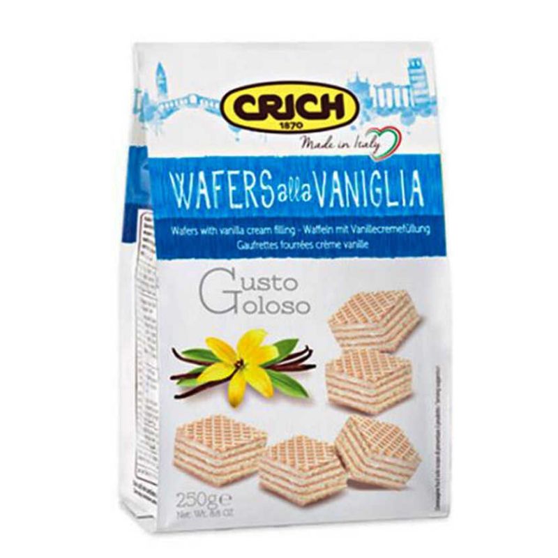 CRICH WAFER SACCHETTO VANIGLIA GR.250 PZ 10