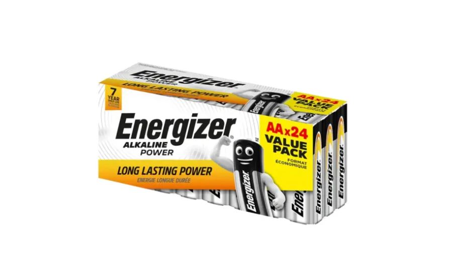 ENERGIZER ALKALINE POWER AA STILO LR6 E91 X24 (6599)