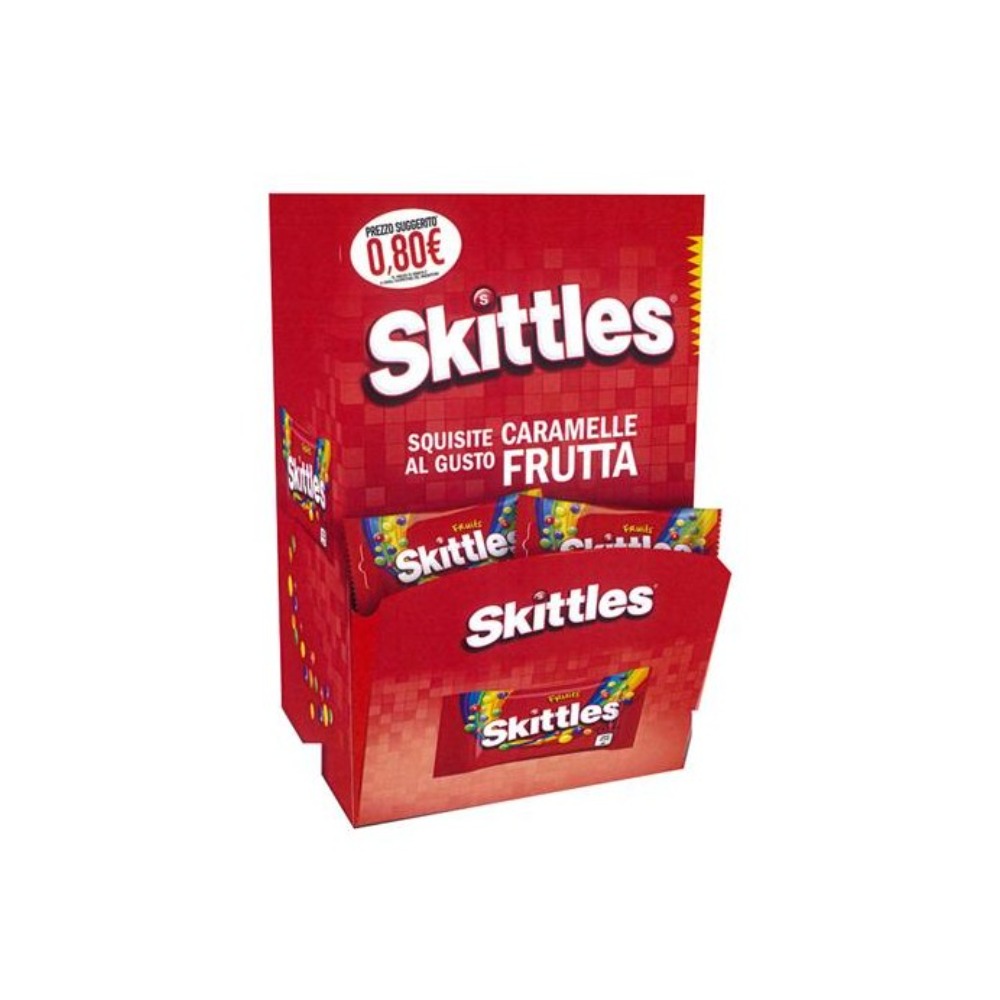 ESPO A CASSETTO CARAMELLE SKITTLES GR.38 X42 BUSTE