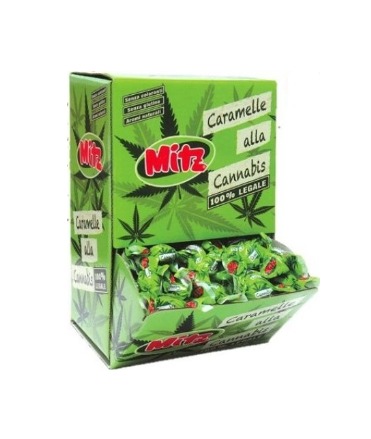 FASSI MANGIATOIA CARAMELLE CANNABIS GR.750 ( P188)