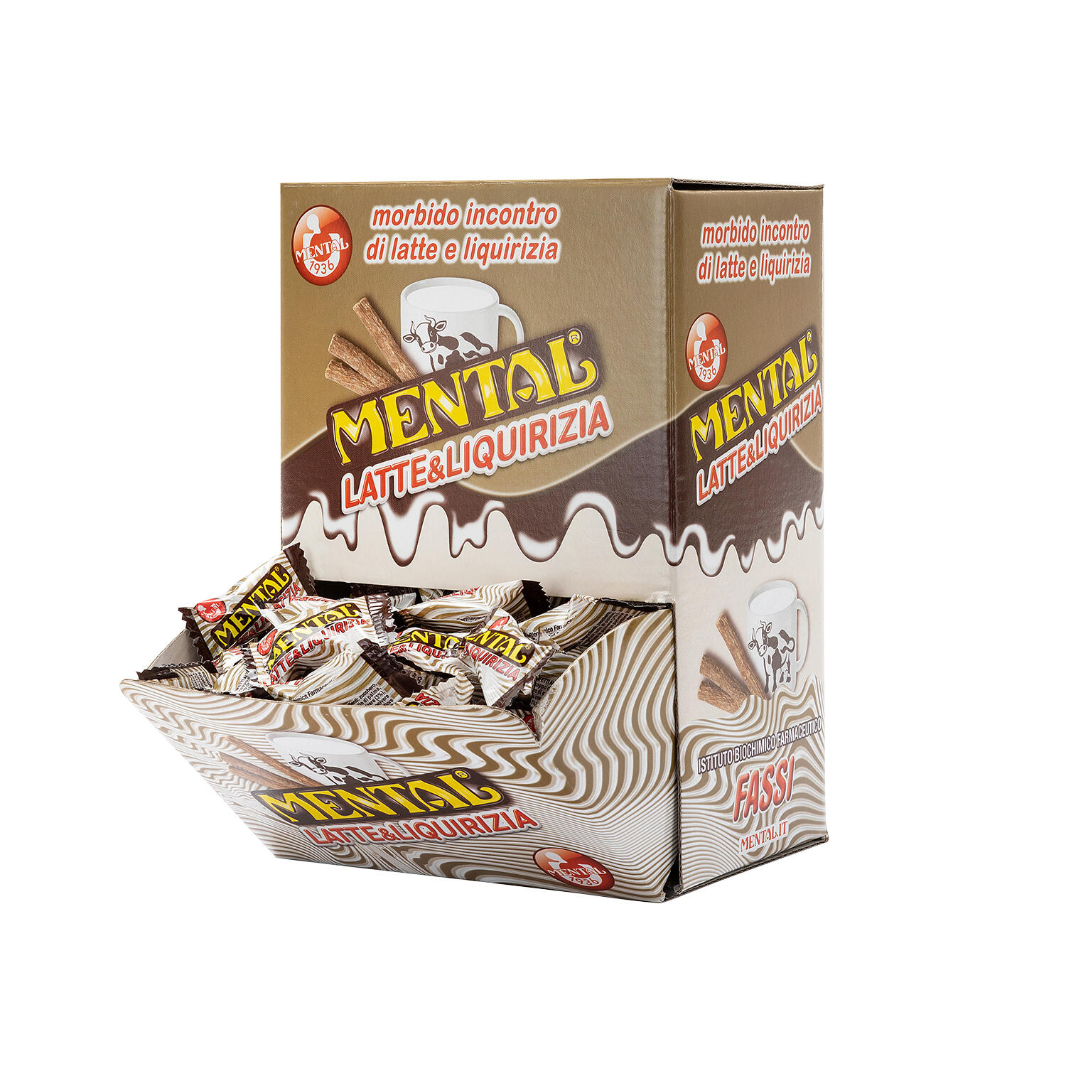 FASSI MANGIATOIA CONFETTI LATTE&LIQUIRIZIA GR.650