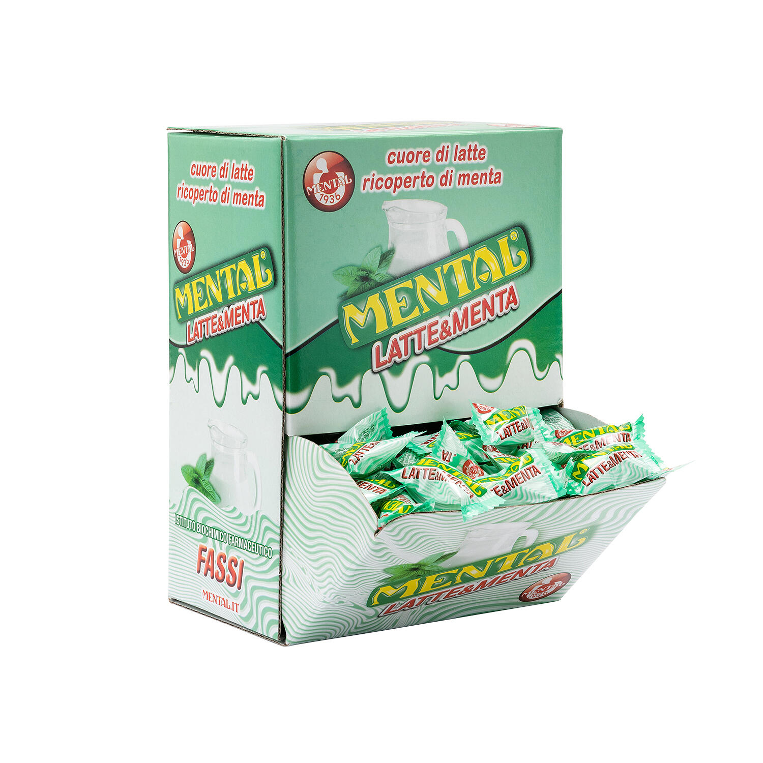 FASSI MANGIATOIA CONFETTI LATTE&MENTA GR.650