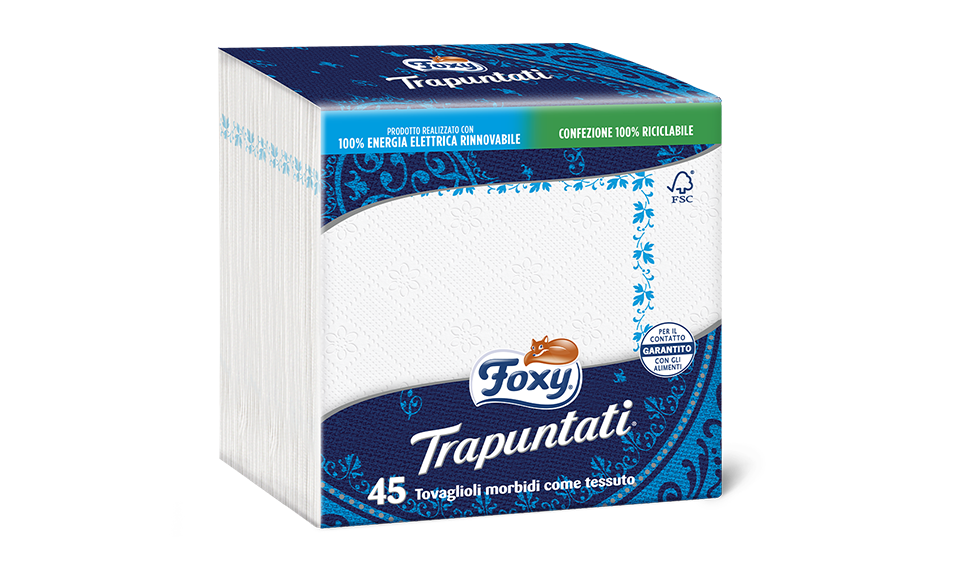 FOXY GRAN TAVOLA TRAP. DEC. 40X2 VELI X24