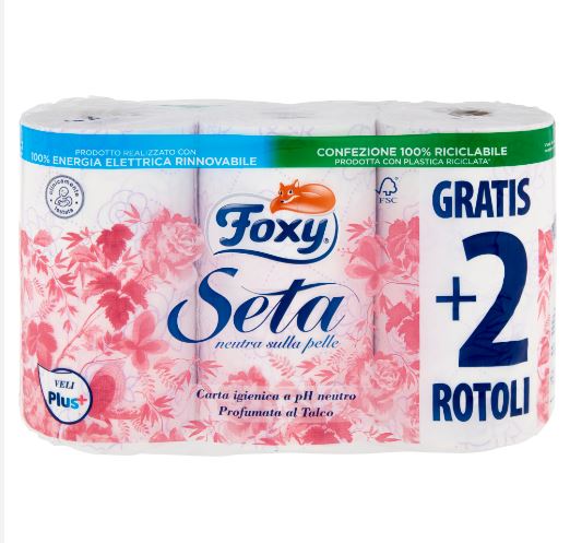 FOXY IGIENICA SETA MAXI ROTOLO 4+2 PZ 7