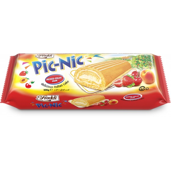 FREDDI PIC NIC ROLL FRUTTA GR.200 PZ 10
