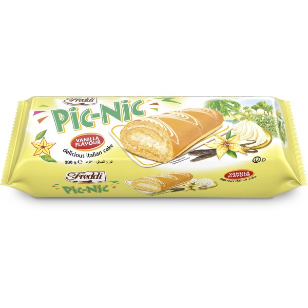 FREDDI PIC NIC ROLL VANIGLIA GR.200 PZ 10