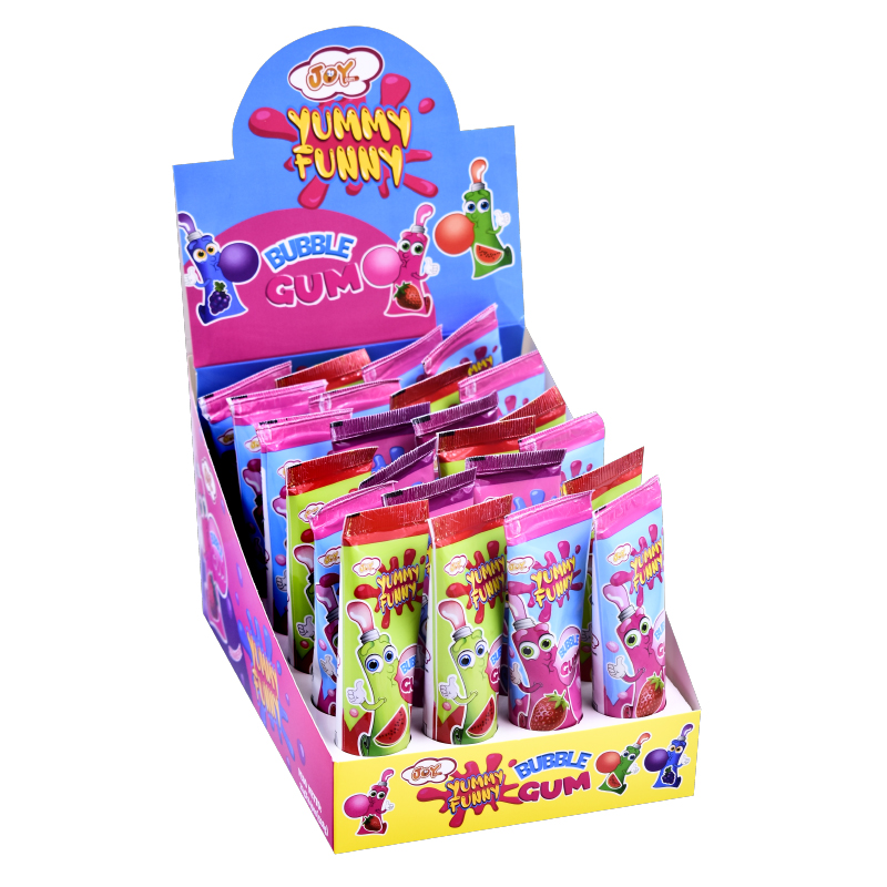 JOYGUM BUBBLE GUM TUBETTO FRUTTA MIX 24 (475)