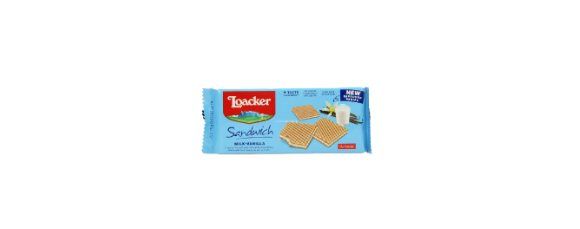 LOACKER SANDWICH GR.75 PZ 28 MILK-VANILLA
