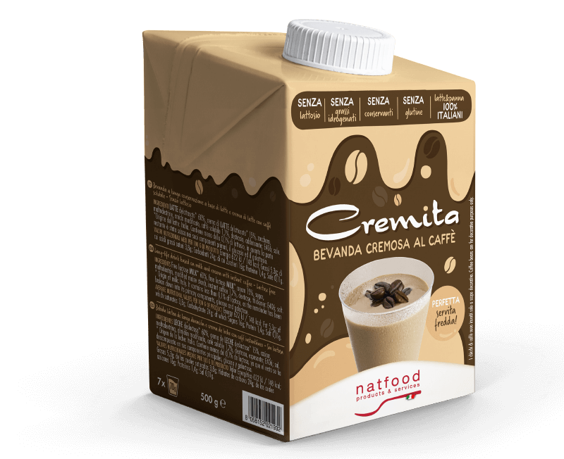 NAT FOOD CREMITA BRICK GR.500 PZ 12