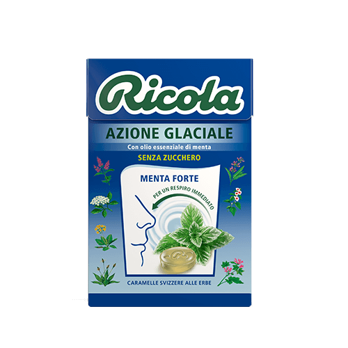 RICOLA AZIONE GLACIALE ASTUCCIO GR.50 PZ 20
