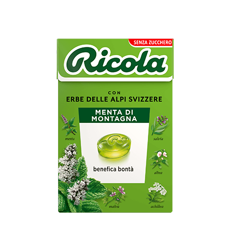 RICOLA MENTA DI MONTAGNA ASTUCCIO GR.50X20