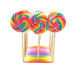 ROSSINI'S LECCA LECCA MAXI ARCOBALENO GR.80 PZ 12