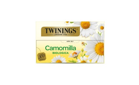TWININGS CAMOMILLA BIOLOGICA - 20 FILTRI