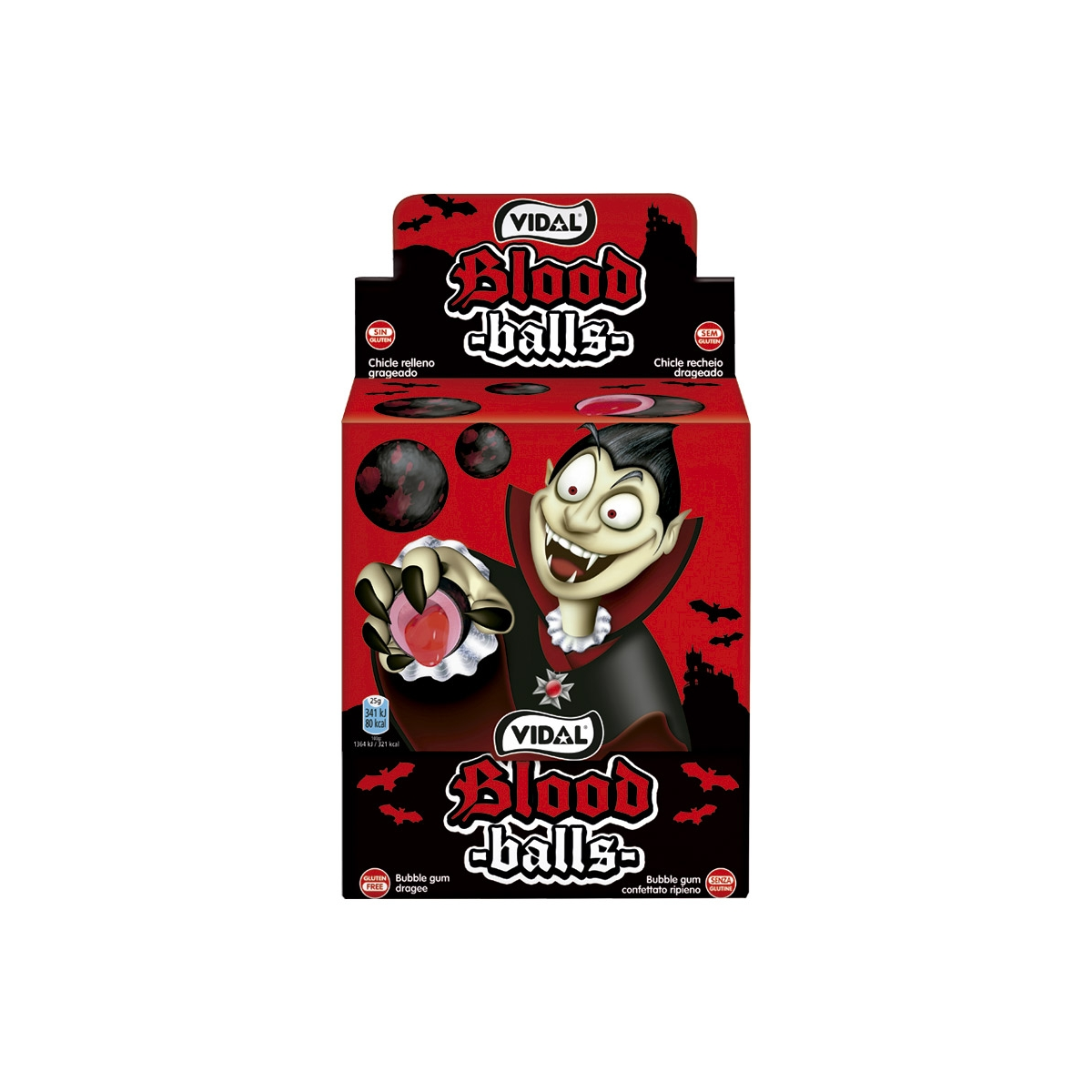 VIDAL GOMME BLOOD BALLS BOX 200 PZ