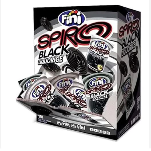 fini spiro black liquirizia display pz 150